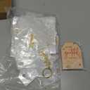 Henoyso Gold Thanksgiving Keychains Gift Employee Coworker Appreciation Thank You Cards Bag Keyring Party Favor