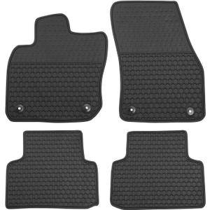 Car Floor Mats Custom Fit for Volkswagen Tiguan 2026 2025 Odorless Washable Heavy Duty Rubber (All Weather) Floor Liners