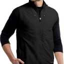 SCOTTeVEST LightEST Vest for Men - 16 Hidden Pockets - Lightweight Water Repellent for Travel & More (X-Large, Black)