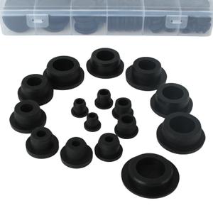 ANXUYIXIN50PCS 12 Size T-Shaped Hollow Round Hole Rubber Plug, Suitable for Silicone Plugs in Home and Office Furniture, Indoor and Outdoor Equipment, Public Places, Factories and Other Fields(1250)