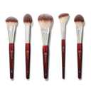 BK BEAUTY - CORE LINE EXTENSION FACE SET (5PC) - Professional Makeup Brush Set for Liquid, Cream & Powder | Premium Makeup Brushes for Flawless Application