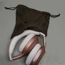 Wireless Bluetooth Headphones Over Ear 68H Playtime HiFi Stereo Headset with Microphone and 3EQ Modes Foldable Bluetooth V5.3 Headphones for Travel Smartphone Computer Laptop (Rose)