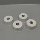 OK TAPE 4 Rolls White Athletic Tape, Sports Tape, Very Strong Easy Tear Wrist Ankle Tape, No Sticky Residue | Athletes, Medical, Athletic Trainers- 1.5inch x 15yards