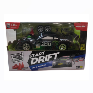 Remote Control Drift Car, Rc Drift Cars for Adults | RC Drift Car 1:16 Scale 4WD RC Vehicle with LED Lights, 18 MI/h 4WD Fast Remote Control Car, Toy Idea Gift for Adults and Kids