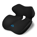 Ergonomic Memory Foam Seat Cushion for Office Chair, Car Seat, Gaming Chair, Dining Chairs| Sciatica, Tailbone & Coccyx Pain and Pressure Relief | Lumbar & Lower Back Support | Orthopedic Design