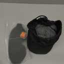 Advanced Memory Foam Neck Travel Pillow, Neck Pillow Airplane with Eye Mask & Ear Plugs, Designed for The Comfort of Travel & Office, Travel Pillow for Plane, Car, Home, Work, Dark Grey