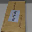 Buzowruil Metal Rolling Clothing Rack Adjustable Freestanding Garment Organizer with Wheels, Space-Saving Design for Home, Closet, Office, or Retail, White