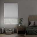 DEZ FURNISHINGS Cordless 1.5" Blackout Cellular Shade, Energy Saver, 69.5" W x 48" H, White