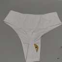 Women's Thong Rave Bottoms High Waisted Bikini Bottom High Cut Panties for Dance Festival Size XS
