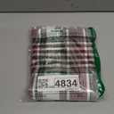 CARRIE HOME Red Christmas Tartan Plaid Pillow Covers 18x18 Set of 2 Farmhouse Buffalo Plaid Red Striped Throw Pillow Cover for Living Room Couch Sofa