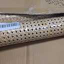 24" Width Natural Cane Webbing 5Feet, Rattan Webbing Roll for Caning Projects, Woven Open Mesh Cane for Furniture, Chair, Cabinet, Ceiling, Bed