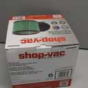 Shop-Vac High Performance 90304/90344 Cartridge Filter, Fits most 4-16 Gallon Shop-Vac Wet/Dry Vacuums, High Efficiency HEPA Filter, Washable and Reusable, 1 Pack