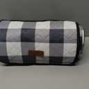 Extra Large Picnic Blanket 80''x 80'' Waterproof Foldable Picnic Mat for Beach, 5-Layer Outdoor Blanket for 6 to 8 Adults, Camping Grass Lawn Park Accessories Couple Park Wedding Registry (Grey)