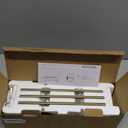 3 Pack Cordless Table Lamp, Portable Battery Operated Lamp with 3 Color Temps and Stepless Dimming, Rechargeable Table Lamp for Dinner, Desk, Cafe, Outdoor (Brushed Gold)