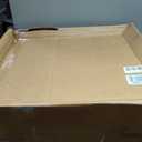 Spirich Slim Bathroom Storage Cabinet, Free Standing Toilet Paper Holder, Bathroom Cabinet Slide Out Drawer, Espresso, Large