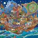 Springbok's 400 Piece Family Jigsaw Puzzle Noah's Ark - Made in USA