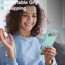 for iPhone Air Case [Shockproof] [Dropproof] [Heavy Duty Protection] [Pocket-Friendly] Slim & Tough Non-Slip Protective Phone Cover for iPhone Air 6.5inch, Mint Green