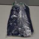 BLENCOT Maternity Clothes Ribbed Short Sleeve Maternity Pajamas Sets Sleepwear Lounge 2 Piece Matching Outfits Set (X-Large, Navy Blue)