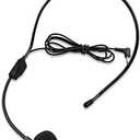 ZOWEETEK Flexible Wired Microphone with 3.5mm Audio Plug for Voice Amplifier and AUX Audio Device (SDMIC03)