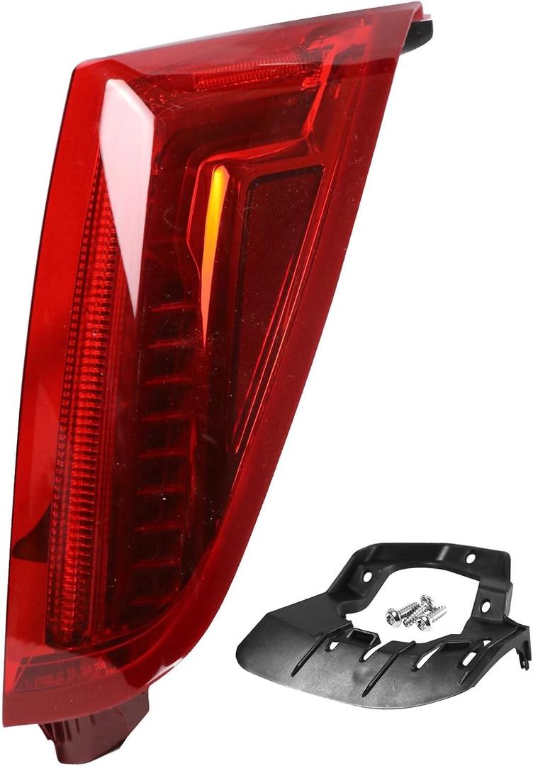 Right Passenger Side Tail Light Compatible With 2013-2017 Cadillac XTS LED Rear Taillight Replace 23238006