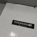 STICKGOO PVC Ceiling Tiles, 2'x2' Glue Up Ceiling Panel White to Prevent Breakage Cover 48 Sq. Ft, Pack of 12 Tiles, 24"x24"