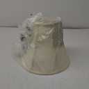 Royal Designs, Inc. True Bell Lamp Shade, UNO Table Lamp Fitter, Eggshell, 4"" x 8"" x 7.25""" (BS-704UT-8EG)