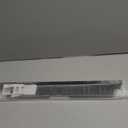 Stainless Steel Stove & Counter Top Gap Covers - Oven Gap Filler Kit 23.4" - Heat Resistant Slide-in Range Trim Guard for Seamless Kitchen Accessories Easy Clean (Black)