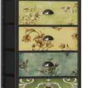 Furnulem Tall Dresser for Bedroom with 7 Fabric Drawers, Vintage Dressers & Chest of Drawers, Vertical Storage Tower Organizer Unit Retro Bedside Furniture in Closet,Living Room,Nusery,Dorm,Entryway (15.8"D x 43.3"W x 11.4"H (7 Drawers))