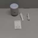 SZO Portable Mini Humidifier, 500ML USB Personal Cool Mist Humidifiers for Bedroom Office Travel Desk, Whisper Quiet 20dB with 2 Mist Modes & Auto Shut-Off, Small Desktop Humidifier (Grey)