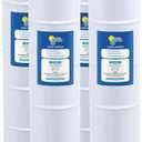 In The Swim Standard Pool Filter Cartridge 4-Pack | Replacement for Pentair Clean & Clear Plus 420 CCP420 Filter