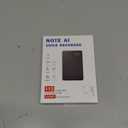 AI Voice Recorder, Audio Activated Recorder with Playback, App Control, Transcribe & Summarize with AI Technology, 190 Languages, 64GB Memory, Suitable for Lectures, Learning, Meetings, Calls (Black)