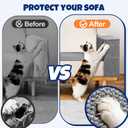 Cat Scratcher Couch Protector - Couch Corner & Armrest Protectors for Cats, Furniture Sofa Protector from Cat Claws Scratch