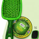 Wicked, Hair Brush, Green ,3 Pack