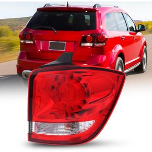 AUTOONE - For 2011-2020 Dodge Journey Tail Light Assembly Factory Taillights Outer LED Brake Light Tail Lamp, Passenger Side(RH)