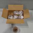 Woho Ribbed Votive Candle Holders Set of 6 for Wedding Table, Amber Tealight Candle Holder Glass for Home Decor, Vintage Tea Lights Candle Holder for Thanksgiving/Fall Decor(Brown, 2.1" H X 2.75" D)