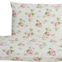 Cotton Pillowcases Set of 2 Hotel Queen Size Pillow Cases with Hidden Zipper Machine Washable Pillow Protectors (5)