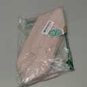 BAGSMART Makeup Brush Holder Bag, Travel Small Makeup Bag for Purse, Make Up Brush Bag Case Cosmetic Bag, Silicone Soft Portable Face Brushes Travel Essentials Organizer Holder, Pink