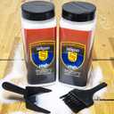 Shuffleboard Sand - Shuffleboard Wax with Mini Dustpan and Mini Brush, 2 Cans(214 oz)