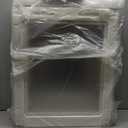 Clear Acrylic Dog Playpen with Door,23.6" Puppy Playpen,Easy Assemble Pet Fence,10-Panel for Puppies/Small Dog Play Pen Indoor (White, 23.6 Inch-H, 10 Panel)