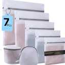Laundry Bags Mesh Wash Bags Pack of 7 Delicates Bag for Washing Machine for Bra Lingerie Underwear Baby Clothes Socks