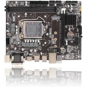 H310 Motherboard, LGA 1151 Motherboard for PC, Support 8 9 Generation (for Lvy Bridge) for Core CPU, Channel DDR4 Memory Slot