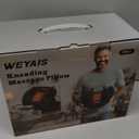 weyais Neck Massager Pillow, Neck and Shoulder Relaxer with Heat, 3 Modes and Strengths, Neck Massager for Pain Relief Deep Tissue, Remote Control, Gift for Women Men Parents Christmas,Black