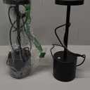 SAKRINGT 2 Pack Rechargeable Table Lamp, LED Cordless Table Lamp,5000mAh Battery Operated Portable Table Light,Dimming for Restaurant/Patio/Outdoor(Black)