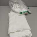 Off White Cafe Tier Curtains 36 Inch Length 2 Panels Semi Sheer Light Filtering Kitchen Window Curtain Over Sink Back Tab Rod Pocket Linen Textured Mini Curtains for Basement Laundry Room 30x36