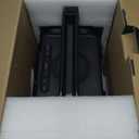 Wilody Speakers Bluetooth Wireless, 100W Loud Outdoor Speaker with Bass, IPX7 Waterproof Floatable, 20H Playtime, Wireless Charge, TWS, RGB Light, Portable Speaker for Work, Garage, Outdoor (Black)