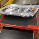 Replacement Driver Left Side Full LED Headlight Head Lamp Light Chrome Molding for 2023-2026 Ram Promaster 1500 2500 3500