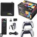 G11 Pro Upgraded Controllers , Last Updated System Game Box Console, 4k, WiFi, 33000 Plus Games, Dual System, 128gb , Upgraded System, Two Wireless Controllers ps1/n64