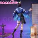 KIRA KIRA Anime Cosplay Costume Doki-R Blue Princess Kimono Uniform Dress Outfits Halloween Costume for Women (Blue, M)