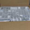 L-Shaped Metal Under Sink Organizer, 2-Tier Double Pull-Out Cabinet Organizer for Kitchen & Bathroom Storage, Height Adjustable, Smooth Cylinder Rail, White, 2 Packs (2 Pack-15.7"Dx11.4"-16.34"H)