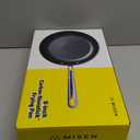 Misen Carbon Nonstick Frying Pan  Carbon Steel Pan, Naturally Nonstick No-Coating Surface, Ultra-Durable & Oven-Safe, Induction & Gas Compatible - 8 Inch